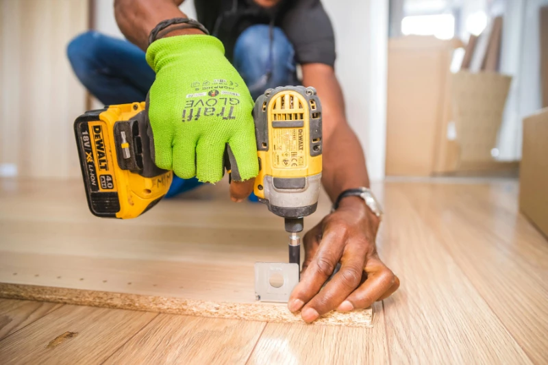 north mountain contracting drilling into wood