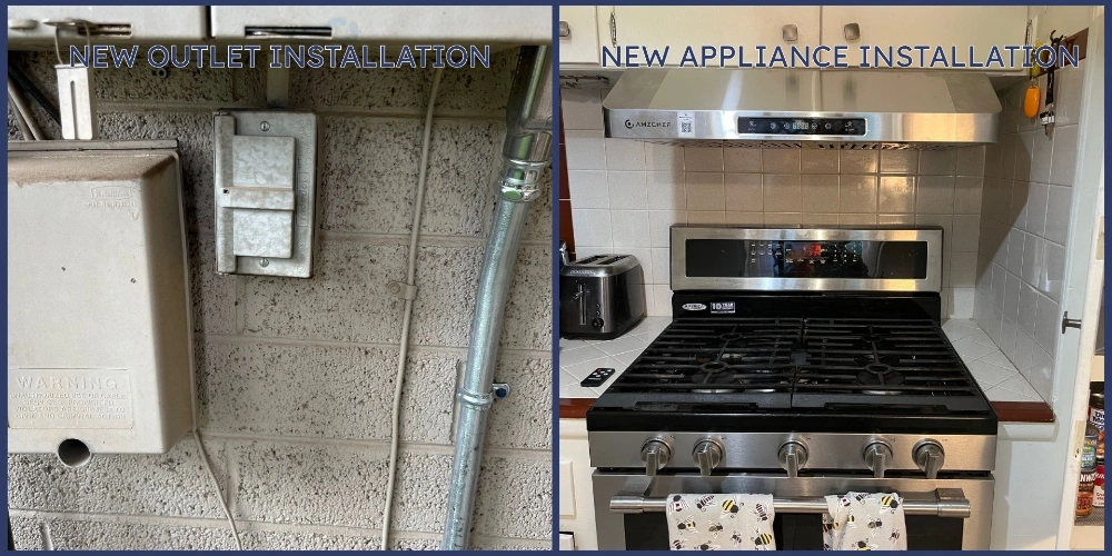 new appliance installation in flagstaff by north mountain contracting